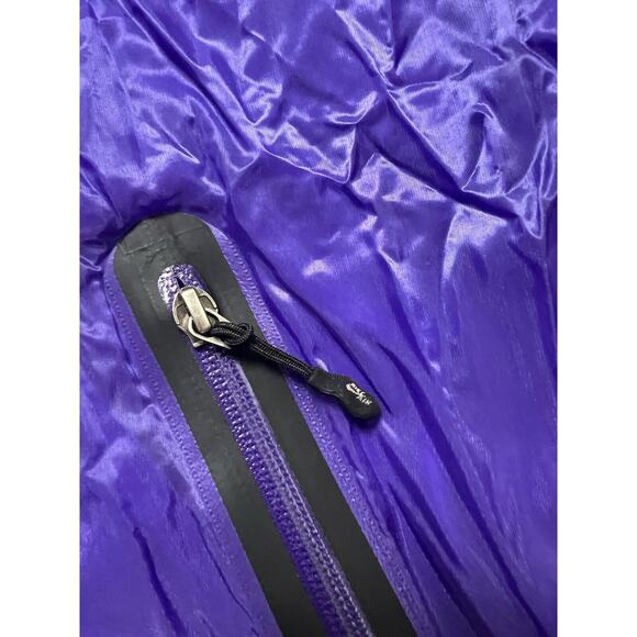 2007 Nike Air Purple Zip Up Satin Jacket Men’s L Rare Vintage - Picture 5 of 13